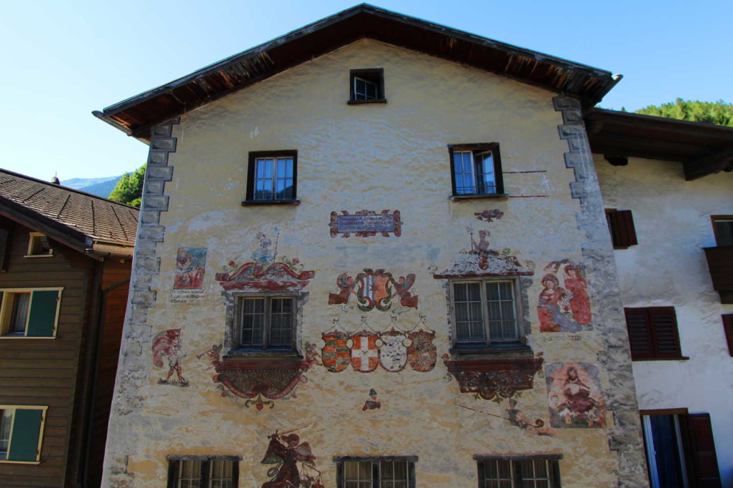 Relevé de bâtiment, Sumvitg GR