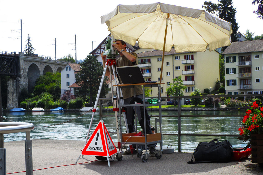 Mesure du bâtiment Rheinhotel Fischereizunft