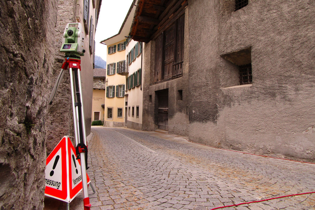 Mesure d'une maison d'habitation à Promontogno