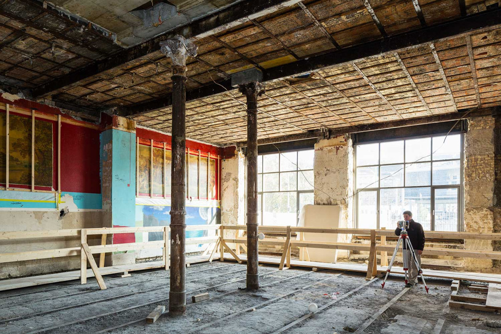 Numérisation 3D par balayage laser de bâtiments HMQ AG