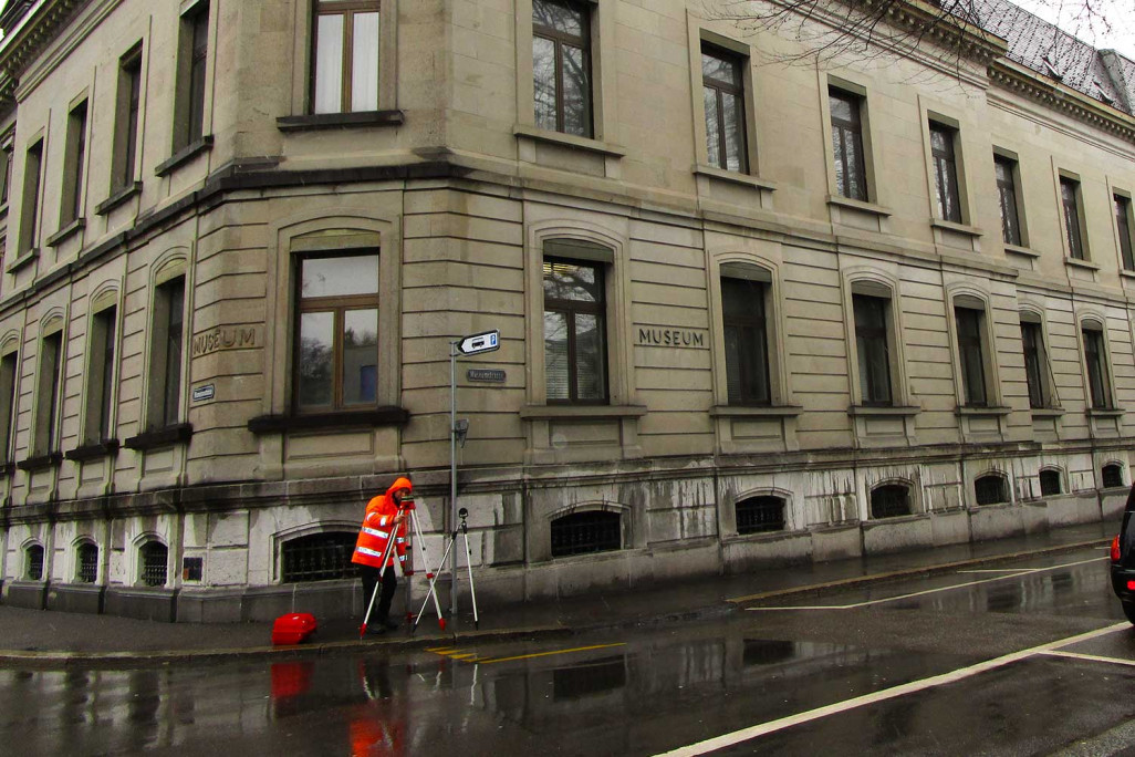 Relevé du bâtiment du musée