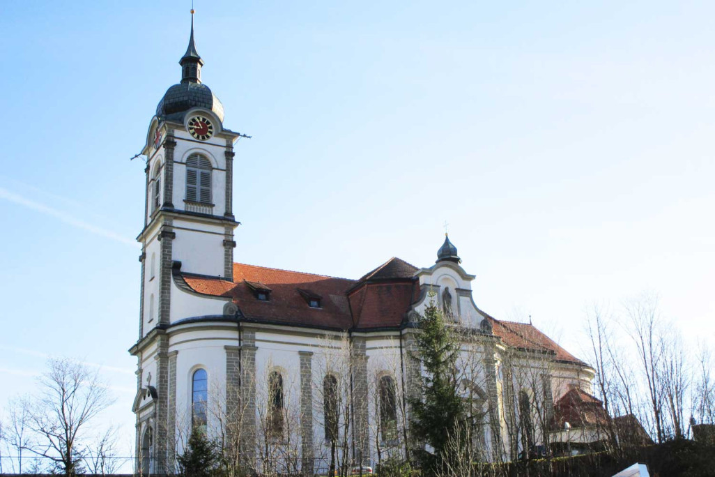 Relevé du bâtiment Église Sainte-Anne Schindellegi HMQ AG
