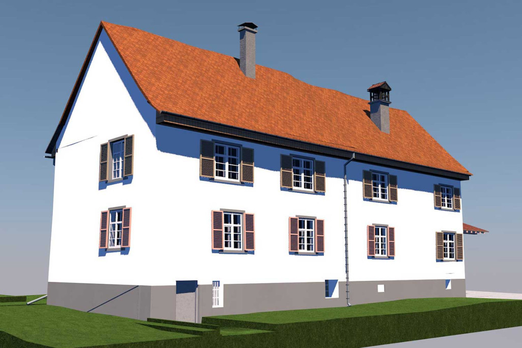 Relevés de bâtiments HMQ AG, Glockengut Schaffhouse