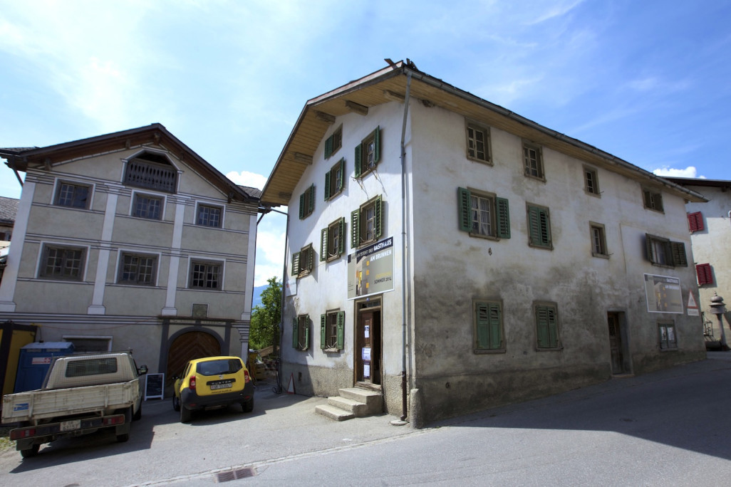 Valendas Engihuus, relevé du bâtiment HMQ AG