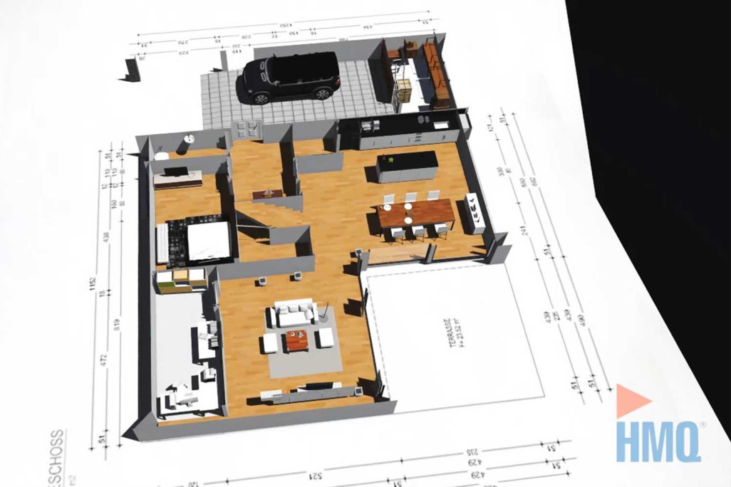 Plan en 3D, HMQ AG