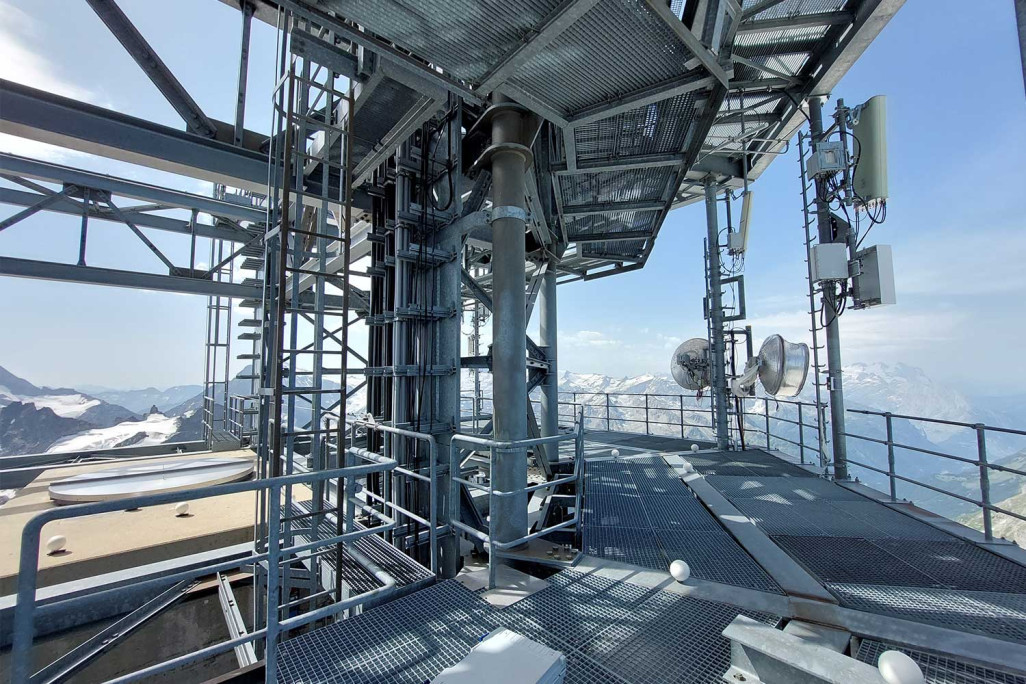 Titlis OW, relevé du bâtiment tour d'antenne, HMQ AG