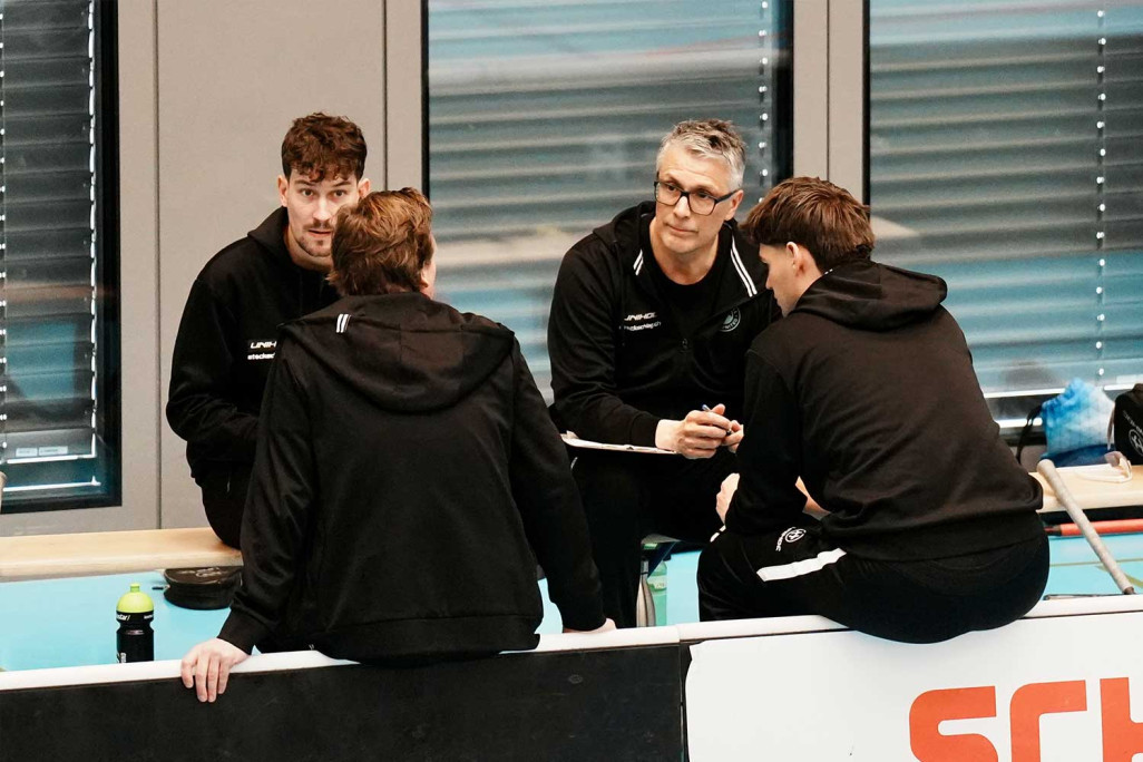 Elias Haussener, responsable régional pour la Suisse romande, équipe d'entraîneurs d'unihockey, HMQ AG - Source : Nicole Vaerini