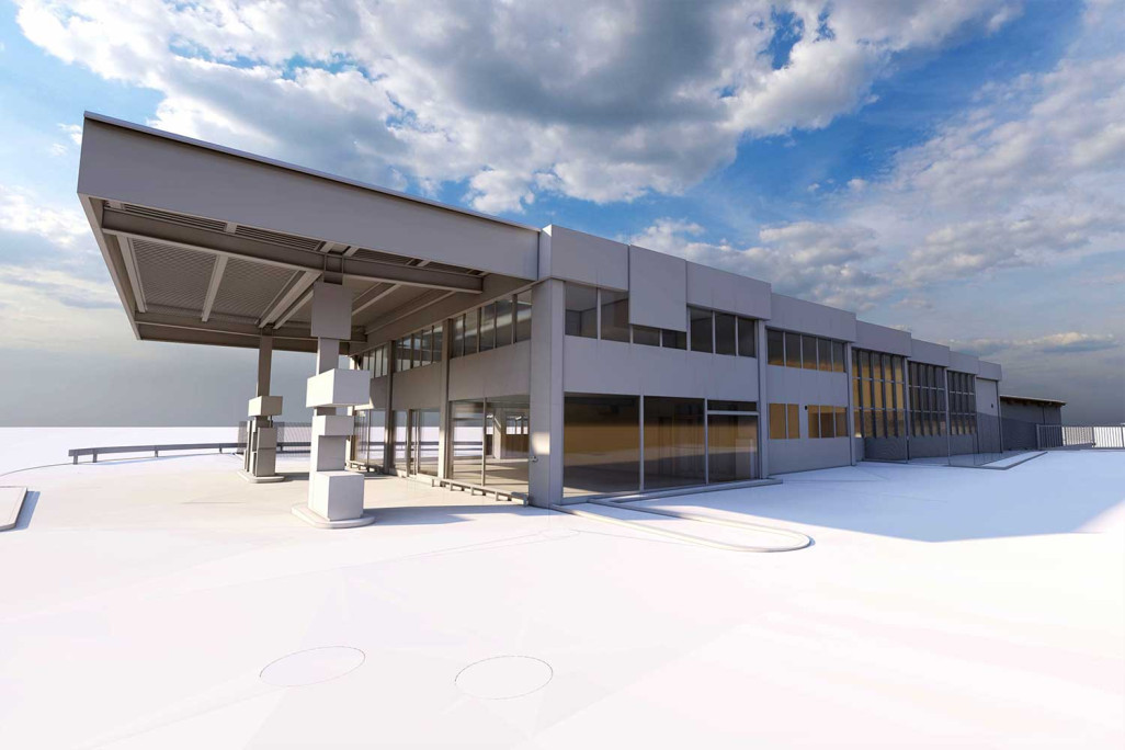 Modèle 3D dans le Haut-Valais, HMQ AG