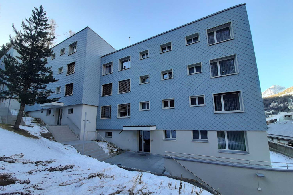 Relevé de bâtiment, immeuble collectif à Saint-Moritz en Engadine, HMQ AG