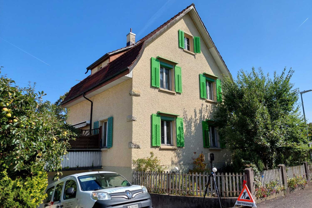 Relevé de bâtiment à Windisch dans le canton d'Argovie, HMQ AG