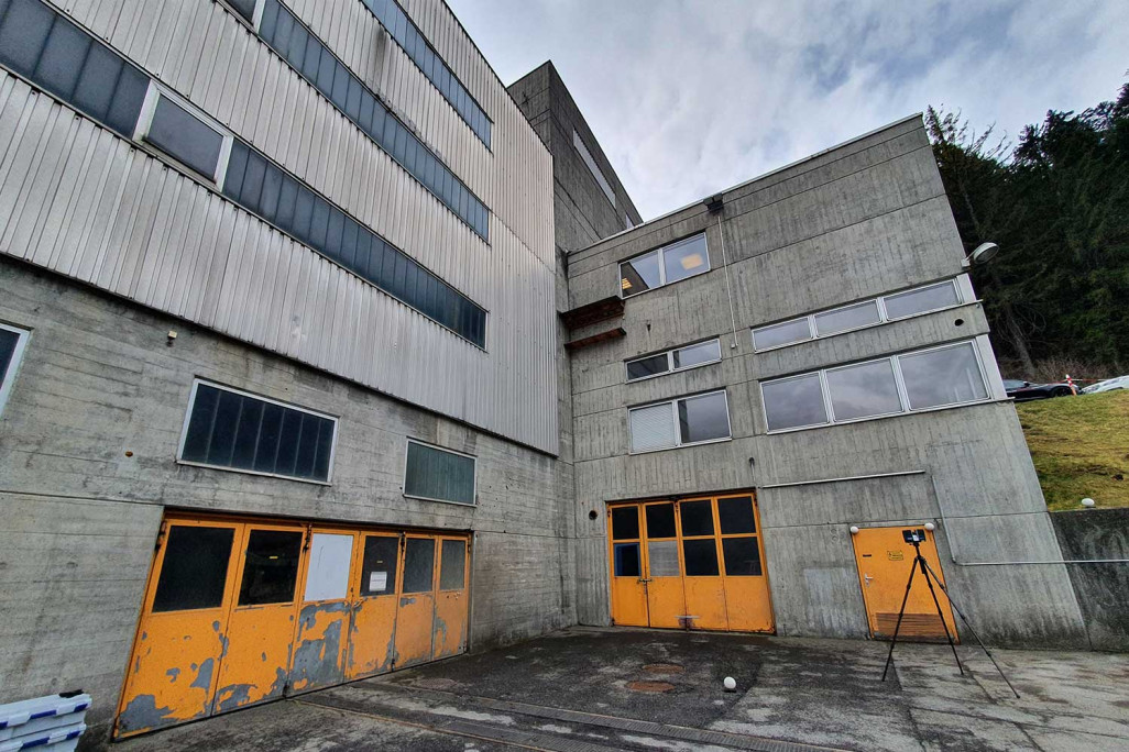 Cazis GR, centre de recyclage, mesure du bâtiment, vues de façade, HMQ AG