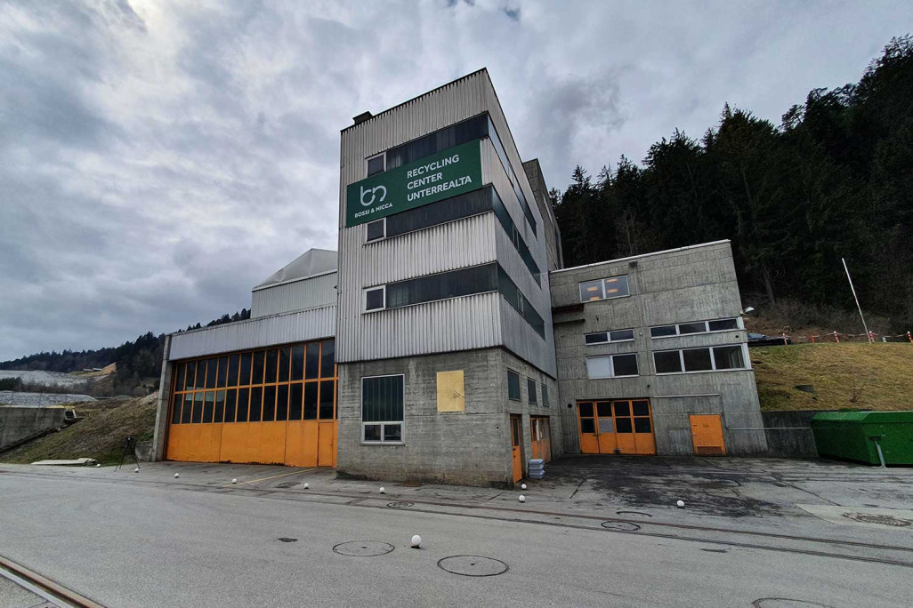 Cazis GR, centre de recyclage, mesure architecturale, HMQ AG