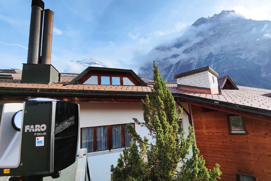 Grindelwald BE, mesure de bâtiments, Mättenberg, HMQ AG