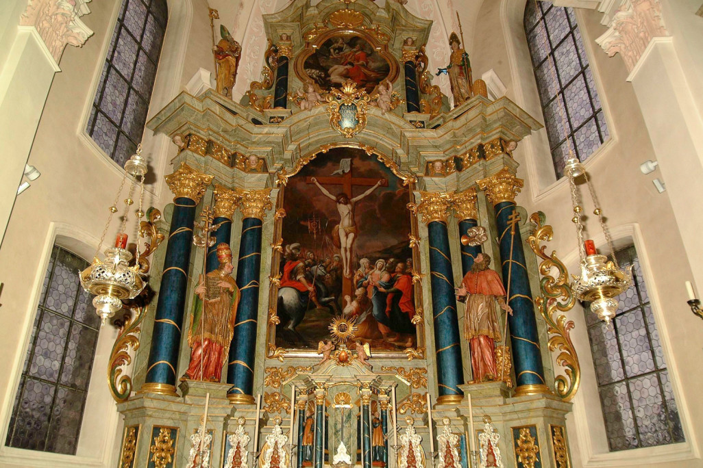 Église paroissiale Heilig Kreuz, Lachen SZ, relevé du bâtiment HMQ