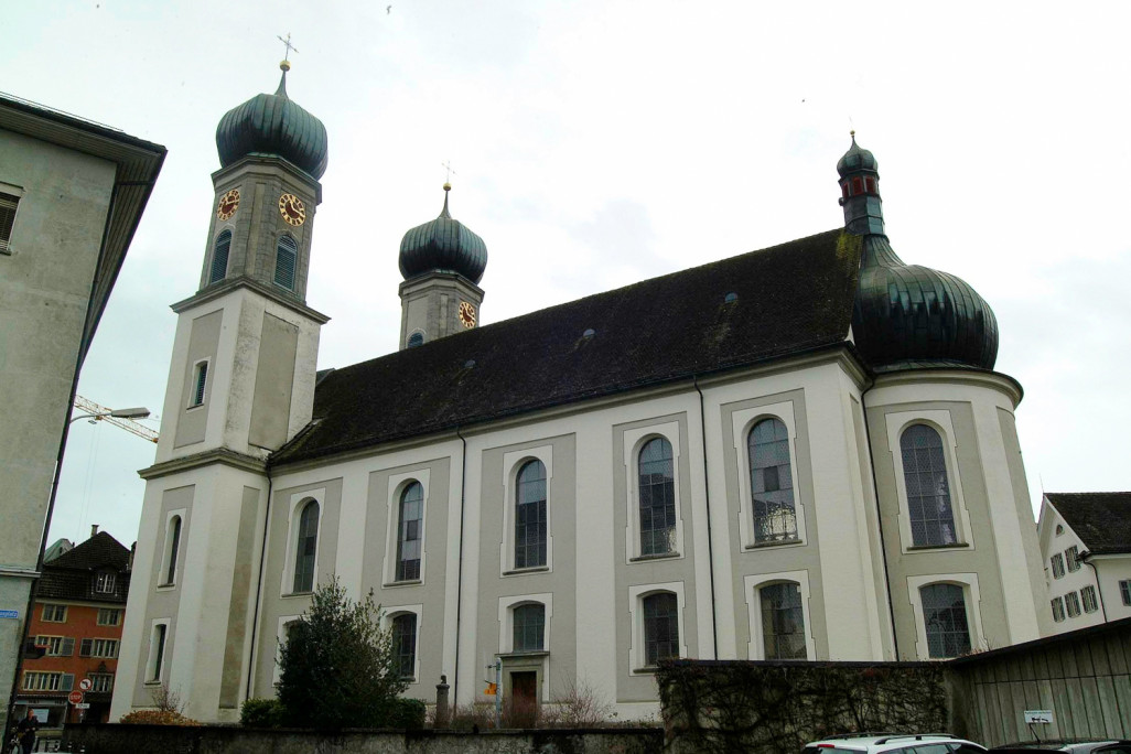 Église paroissiale Heilig Kreuz, Lachen SZ, relevé du bâtiment HMQ