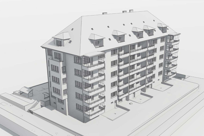 immeuble résidentiel