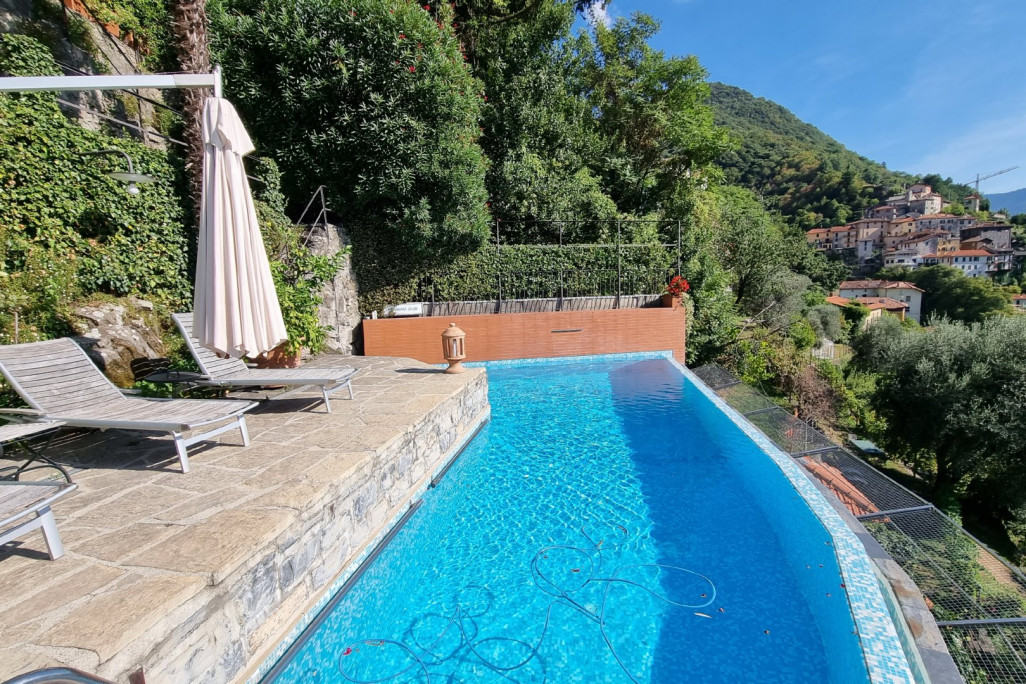 Données de planification 2D de la villa à Nesso en Lombardie, HMQ AG