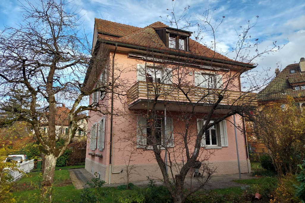 Mesure d'un bâtiment (maison individuelle) à Schaffhouse, HMQ AG