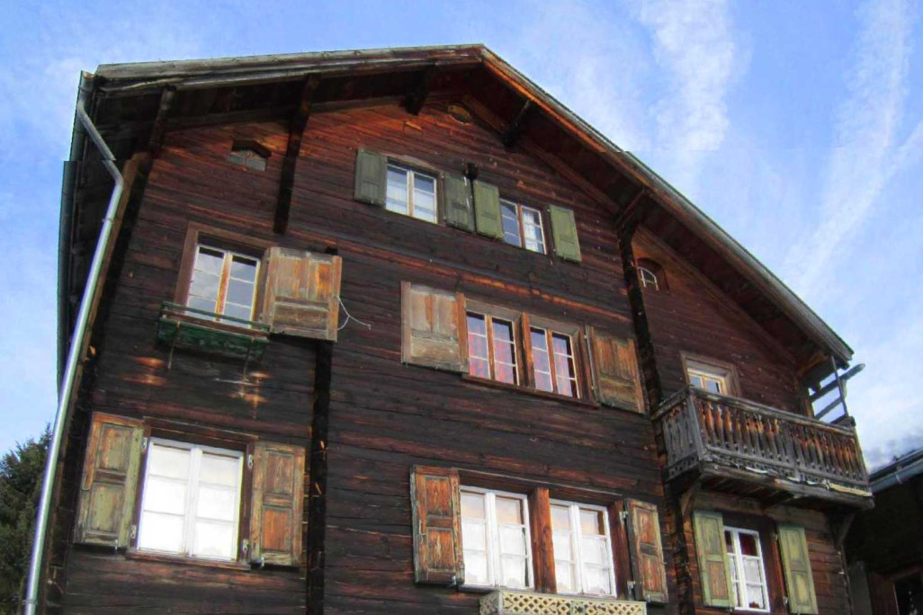 Maison en bois massif