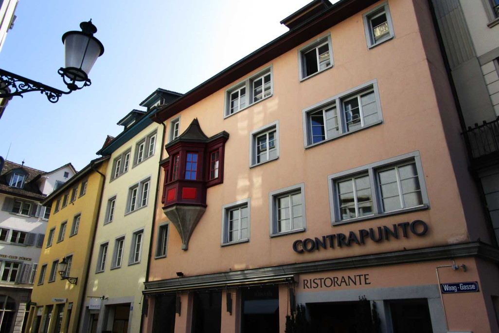 Relevé de bâtiment, Zurich