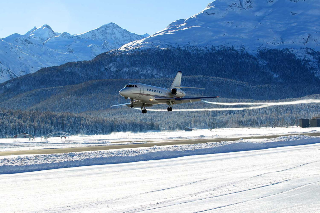 Relevé du bâtiment de l'aéroport Engadin