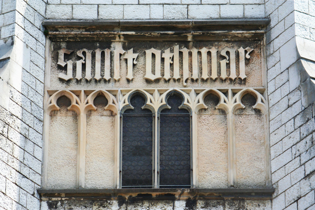 Relevé architectural de l'église Saint-Otmar