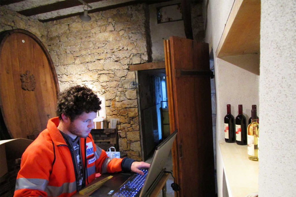 Hirt Weinbau, mesure des bâtiments HMQ AG