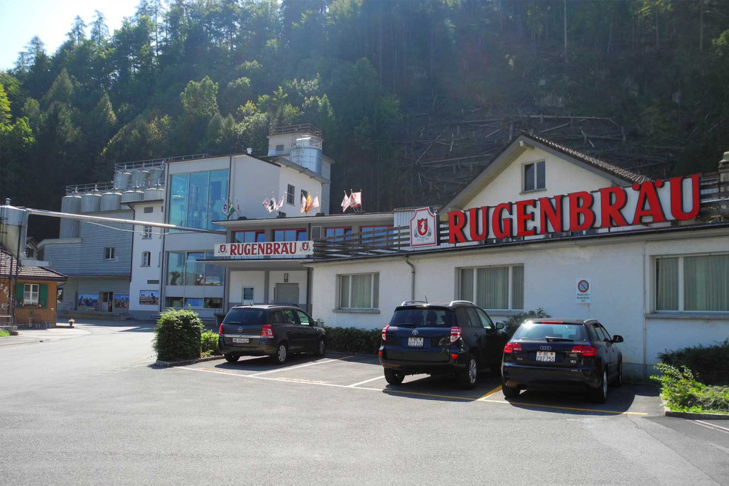 Brasserie Rugenbräu, Interlaken, relevé du bâtiment HMQ AG