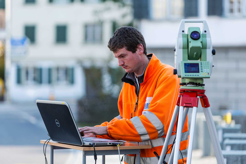 Mesure du bâtiment Strickhaus Thal SG