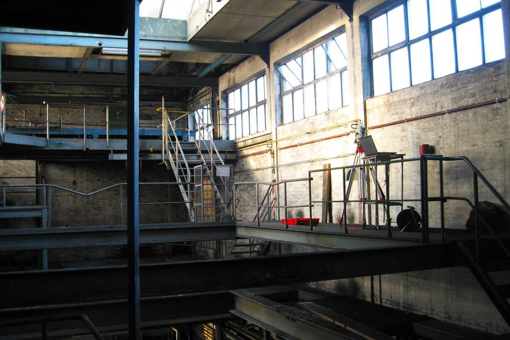 Relevé de bâtiment Bâtiment industriel intérieur