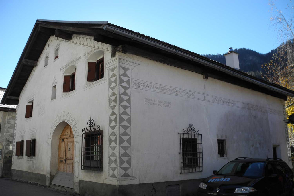 Maison engadinoise à Filisur, relevé du bâtiment, HMQ AG