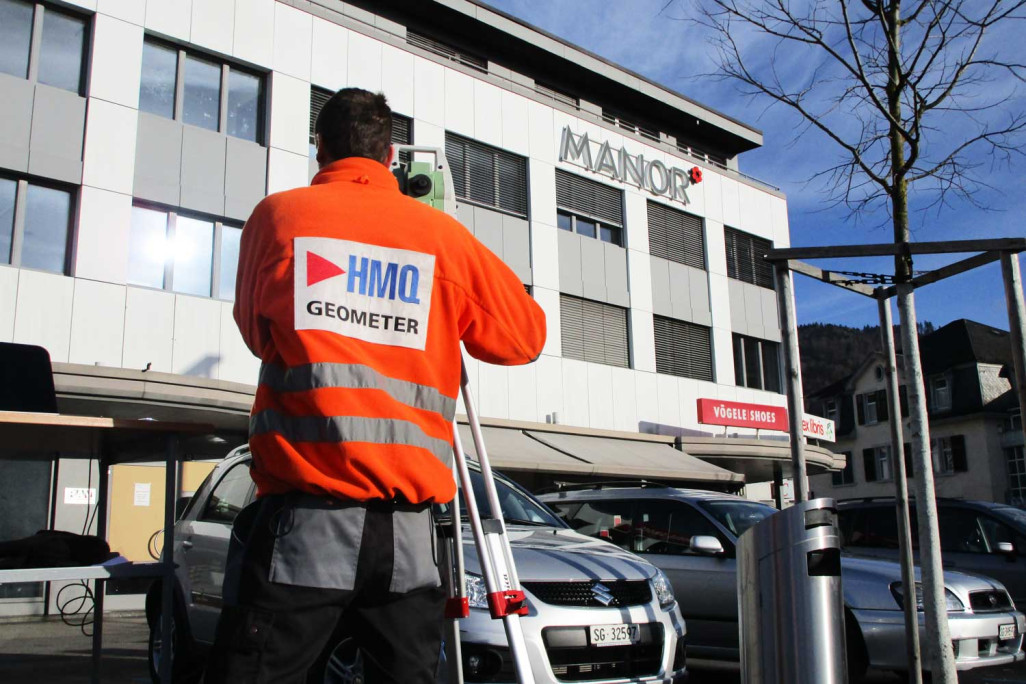 Vögele Shoes Relevé de bâtiment Façade Wattwil SG