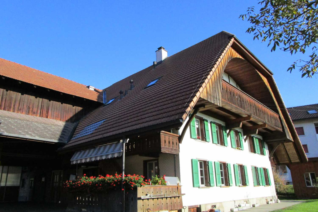 Relevé architectural d'une ferme à Vechigen (BE)