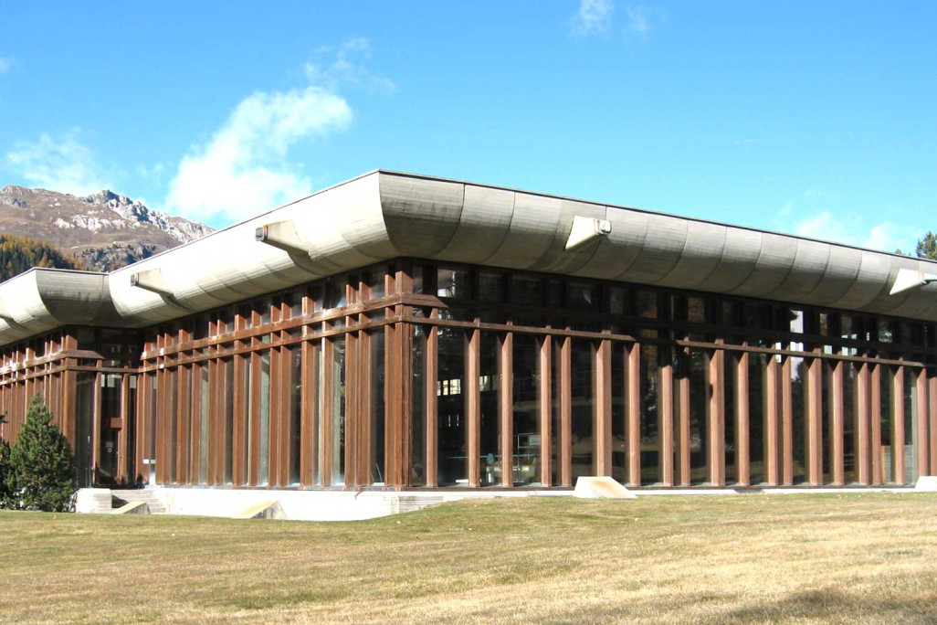 Relevés de bâtiments HMQ AG, piscine couverte de Saint-Moritz