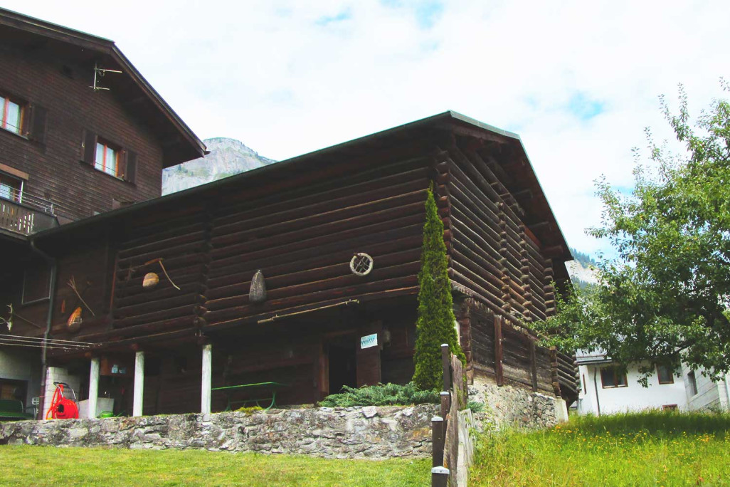 Relevés de bâtiments HMQ AG, étable Flims GR