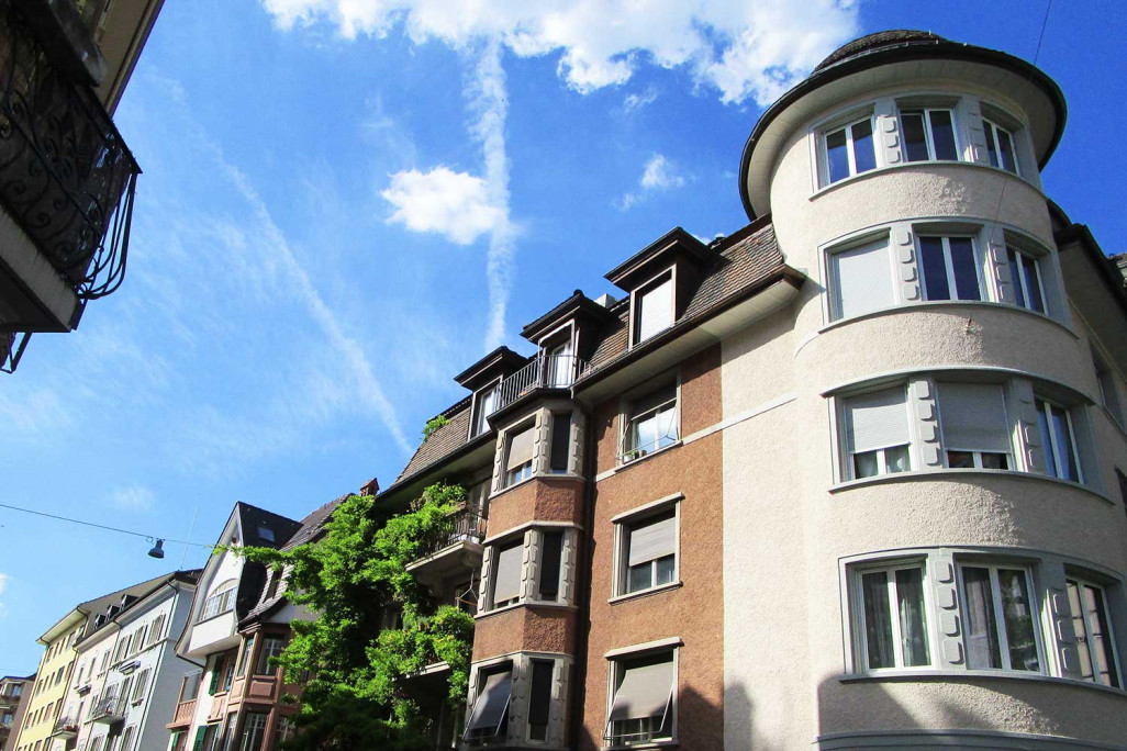 Relevés de bâtiments HMQ AG, appartements urbains Zurich