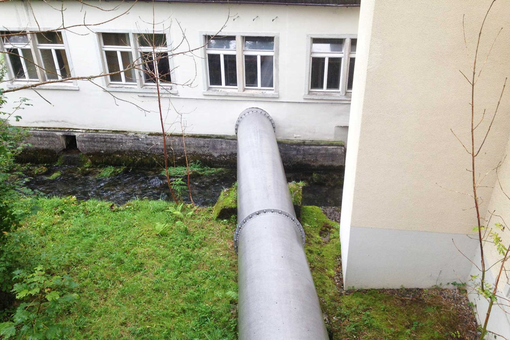 Relevés de bâtiments HMQ AG Centrale électrique d'Unterägeri