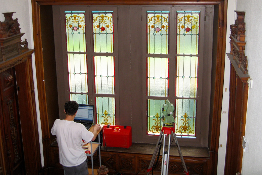 Villa Zurlinden, Aarau, relevé du bâtiment HMQ