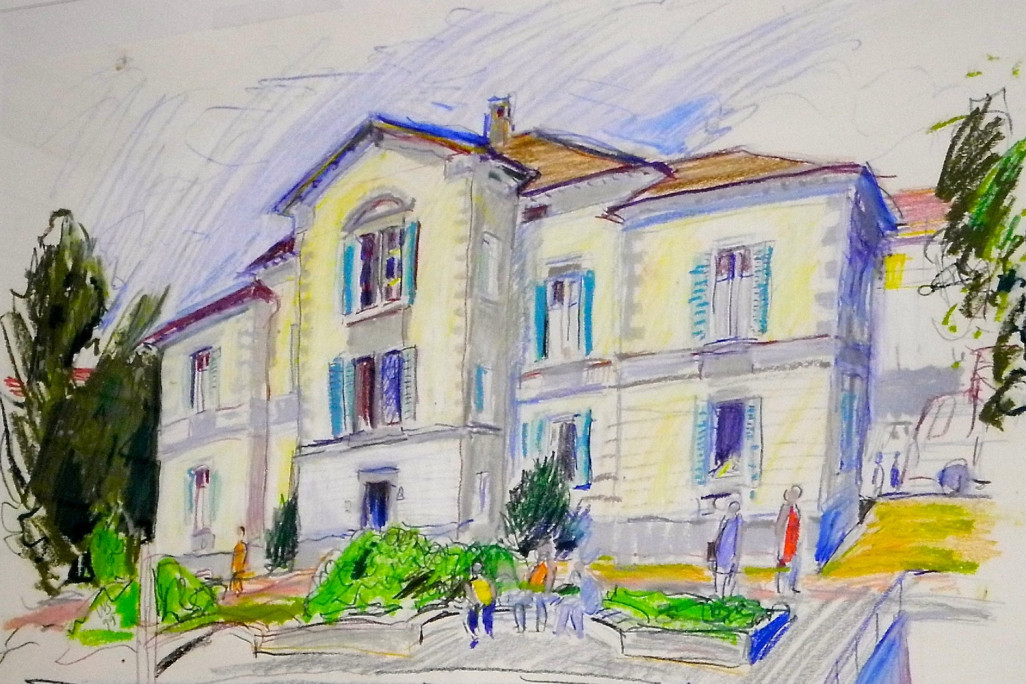 Villa Zurlinden, Aarau, relevé du bâtiment HMQ