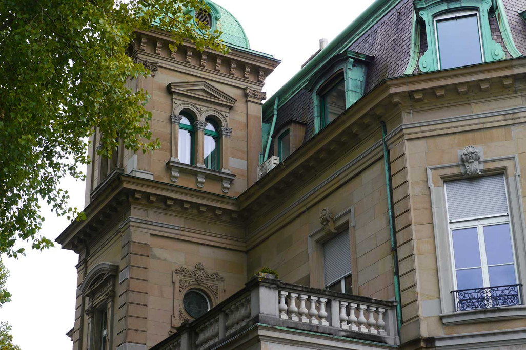 Relevés de bâtiments HMQ AG, Villa Windegg Zurich