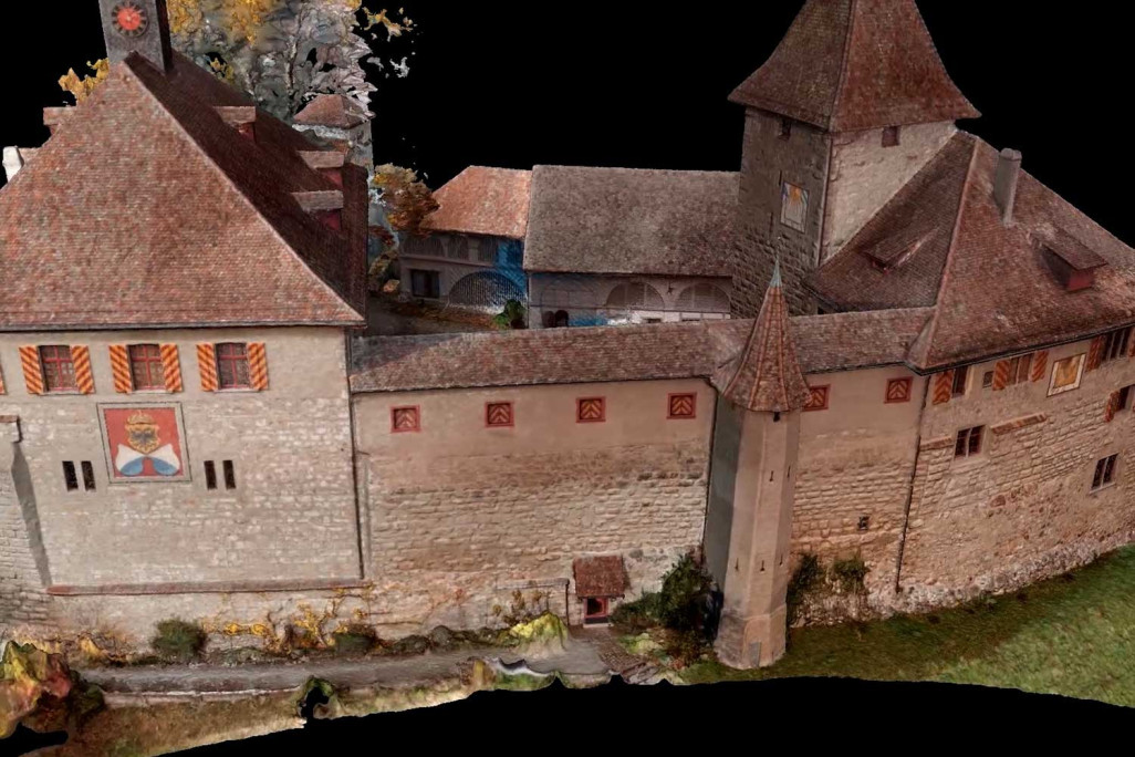 Maquette 3D du château de Kyburg, HMQ AG