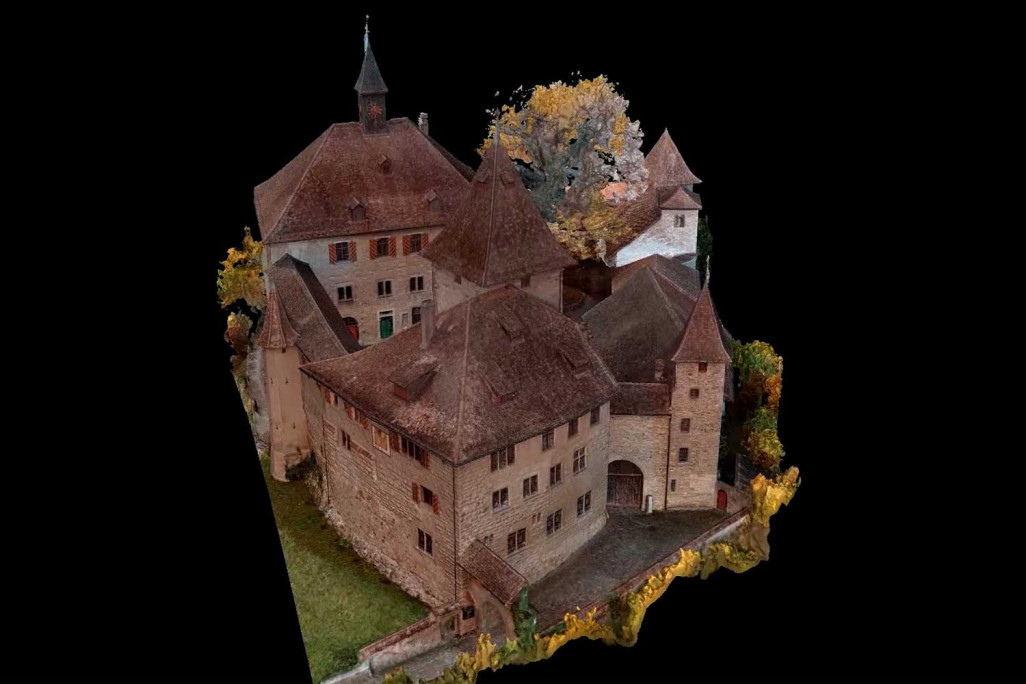 Maquette 3D du château de Kyburg, HMQ AG