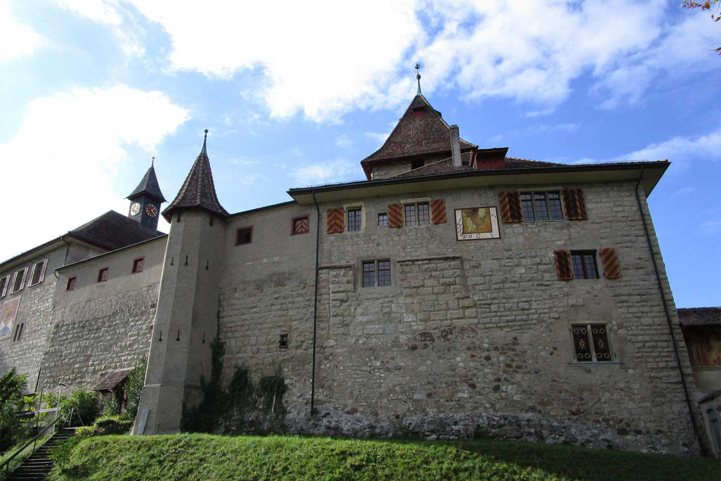Mesure du bâtiment du château de Kyburg, HMQ AG