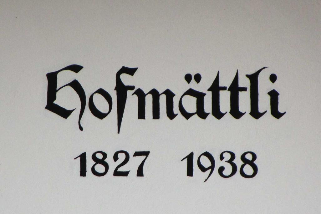 Relevé du bâtiment « Pferdestall », HMQ AG