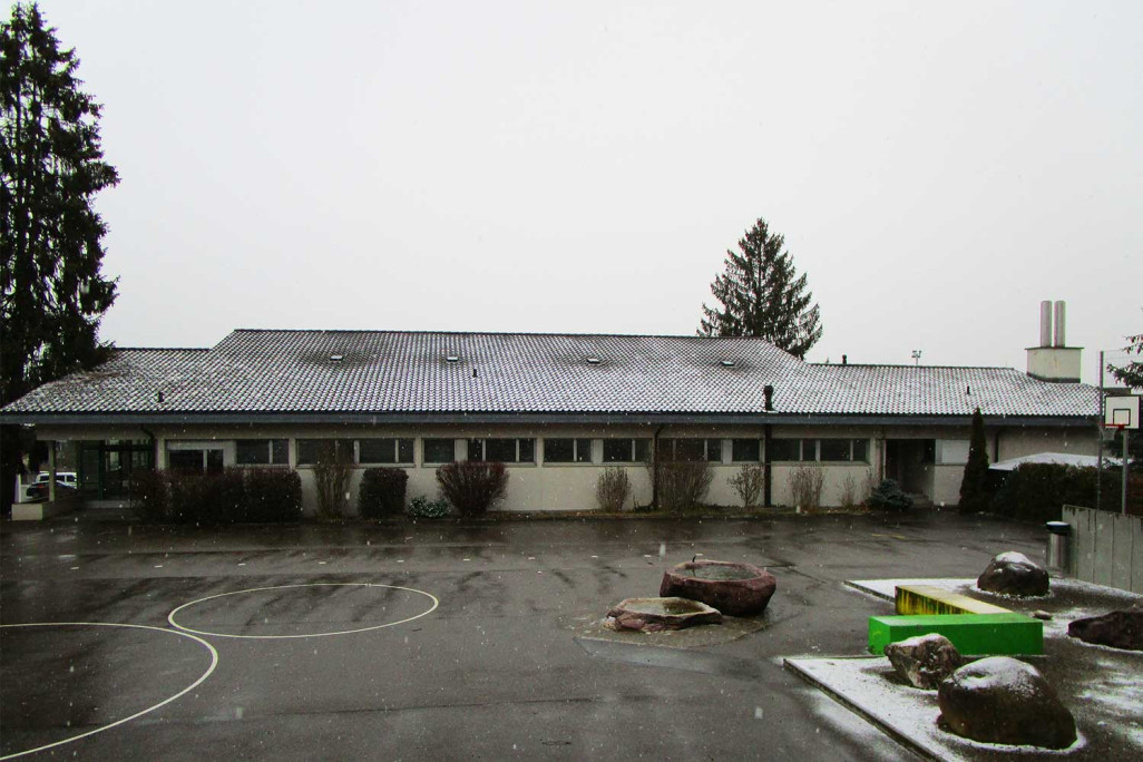 Relevé du bâtiment gymnase, HMQ AG