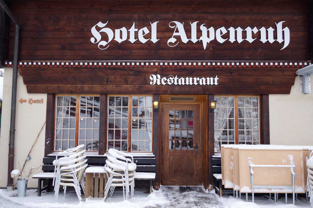 Hôtel Alpenruh à Mürren, relevé du bâtiment, HMQ AG
