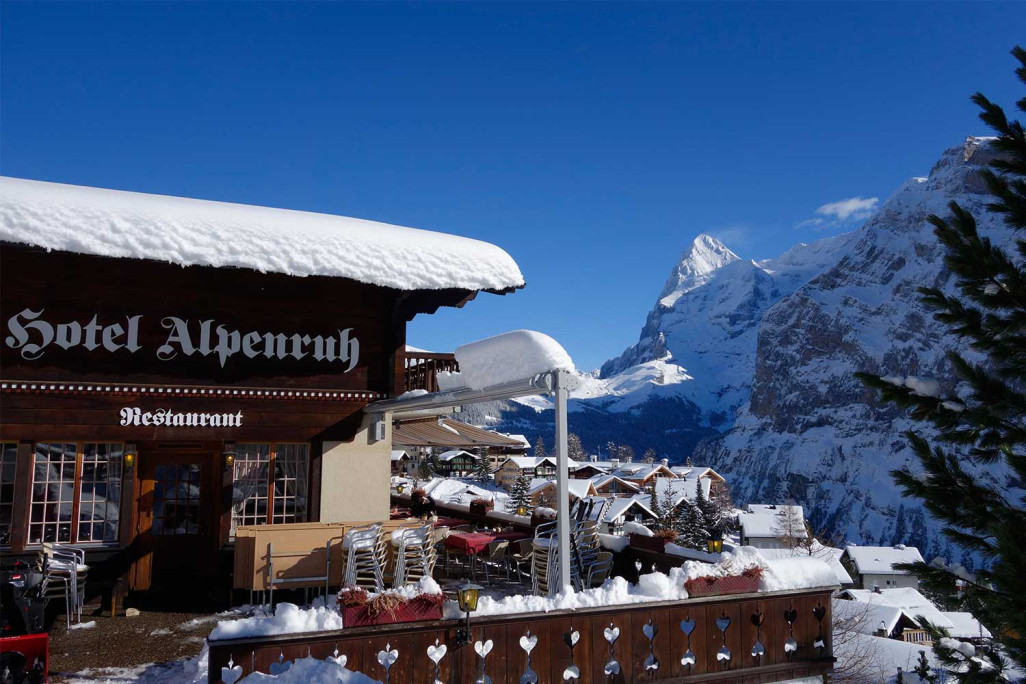 Hôtel Alpenruh à Mürren, mesure du bâtiment, HMQ AG