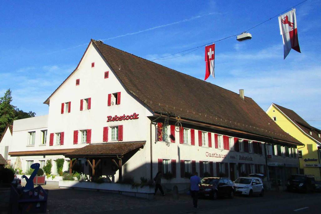 Frick AG, relevé du bâtiment Gasthaus zum Rebstock, HMQ AG