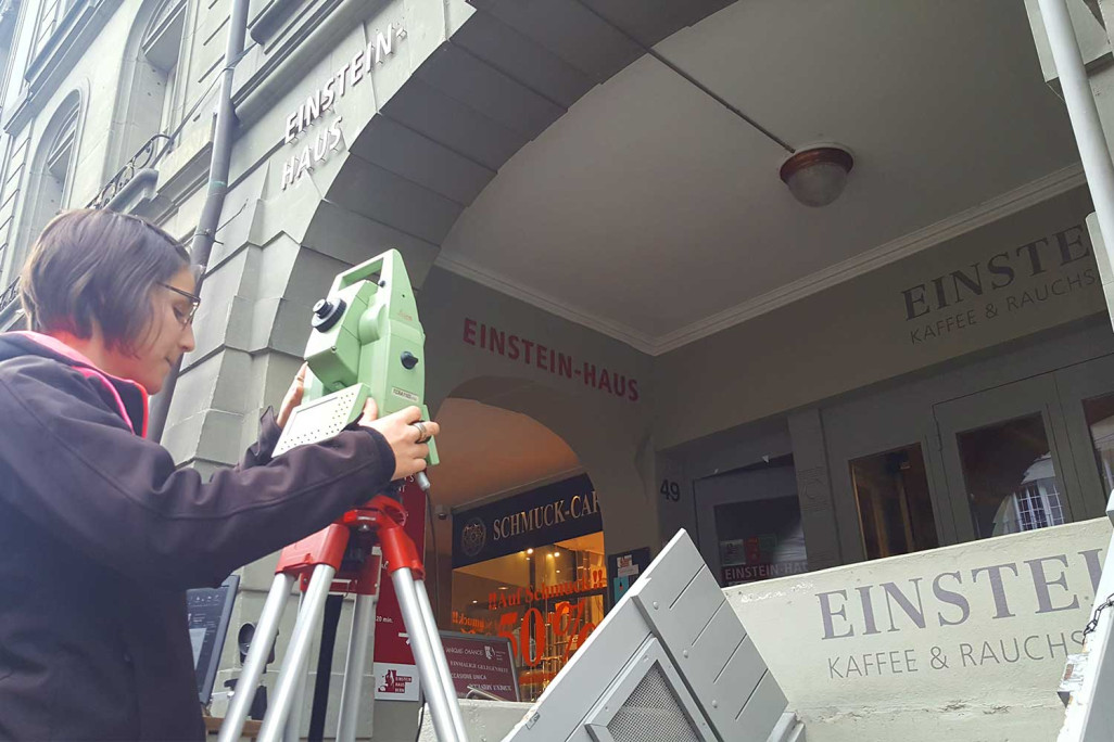 Relevé du bâtiment Einsteinhaus, Cynthia Lingenhag, HMQ AG