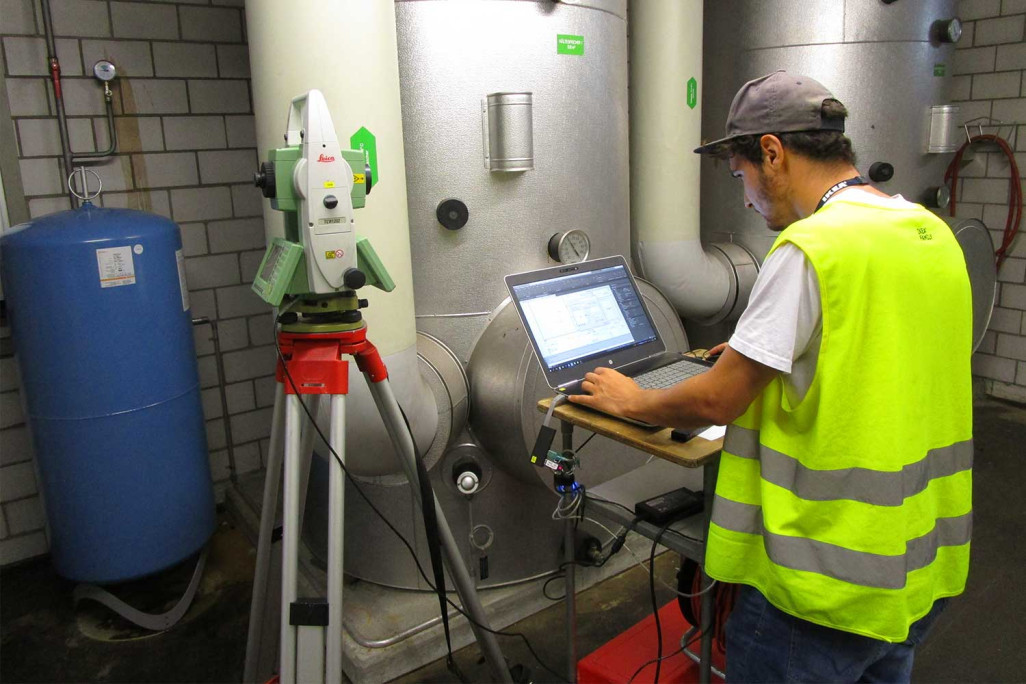 Mesure du bâtiment, IKEA Dietlikon, Lukas Sgier, HMQ AG